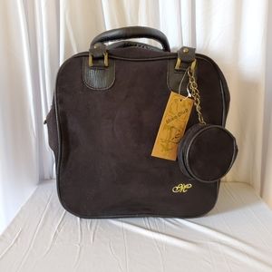 Black Miko Club Collection Cotton Purse Tote NWT